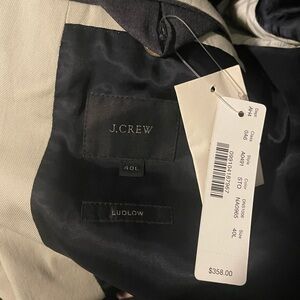 J Crew Ludlow jacket in khaki, brand new! Size 40 L